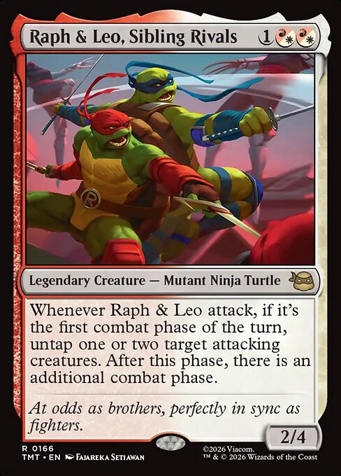 Raph & Leo, Sibling Rivals (Foil)