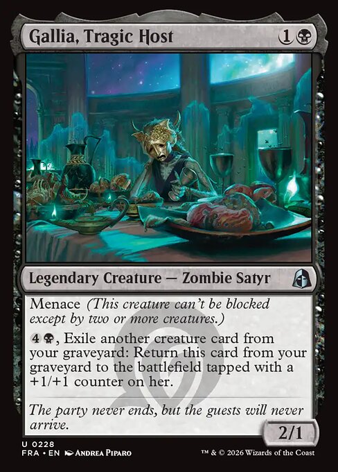 Gallia, Tragic Host (Foil)