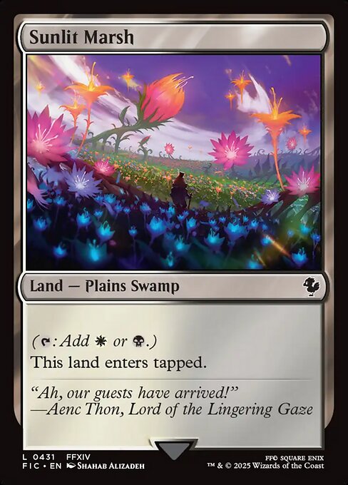 Sunlit Marsh (Foil)