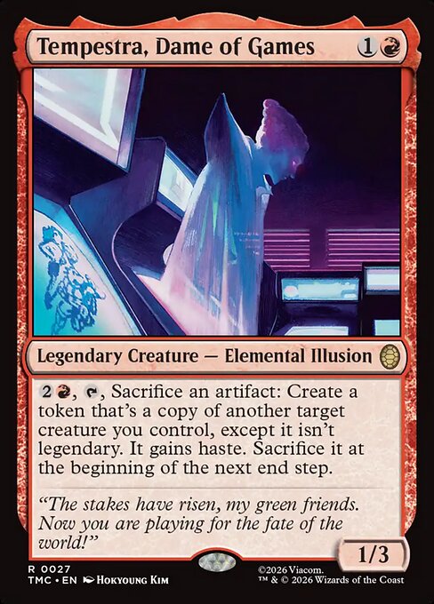 Tempestra, Dame of Games (Foil)