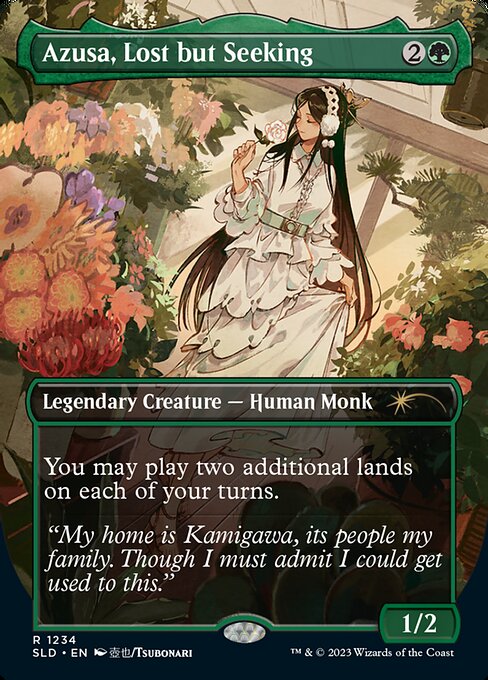You may play two additional lands on each of your turns.