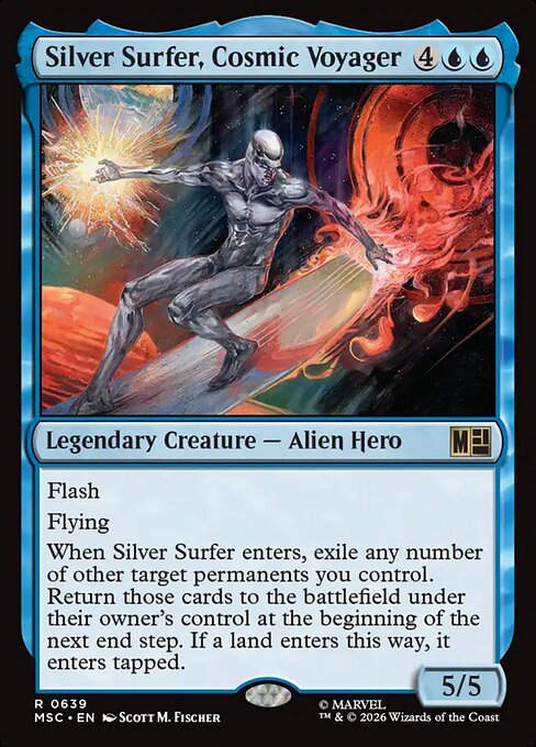 Silver Surfer, Cosmic Voyager (Foil)