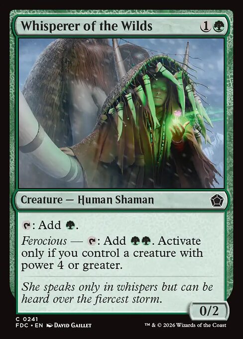 Whisperer of the Wilds (Foil)