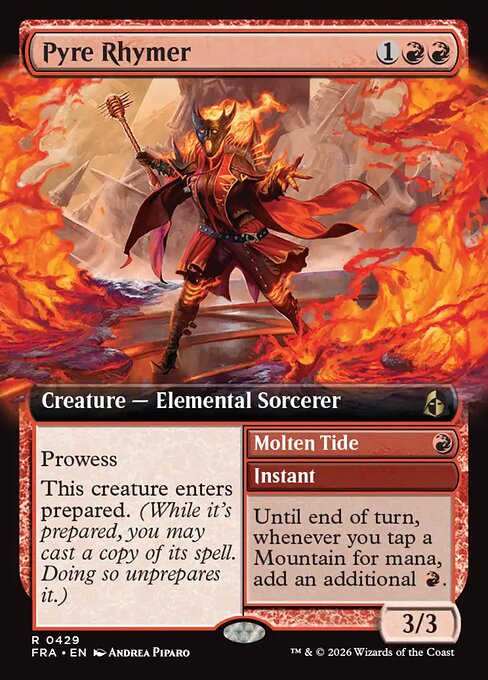Pyre Rhymer // Molten Tide (Foil)