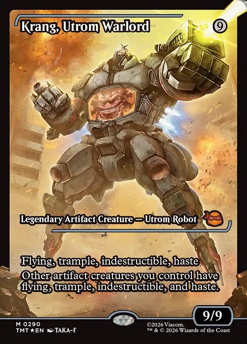 Krang, Utrom Warlord (Foil)