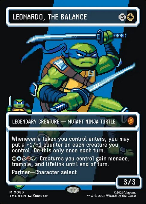 Leonardo, the Balance (Foil)