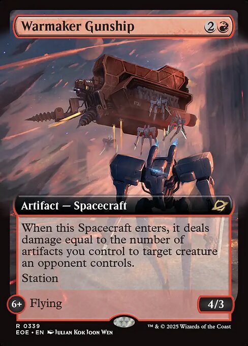 Warmaker Gunship (Foil)