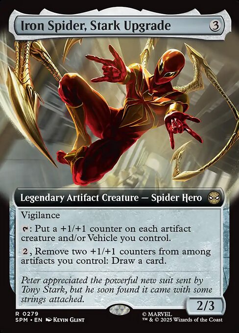 Iron Spider, Stark Upgrade (Foil)