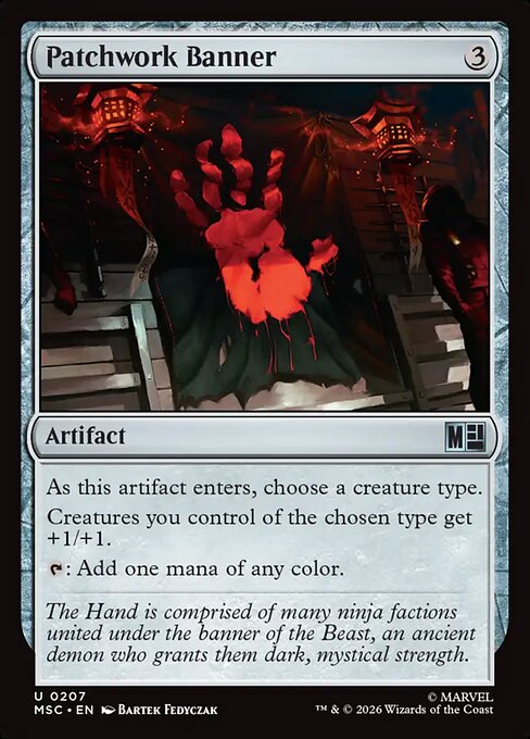 Patchwork Banner (Foil)