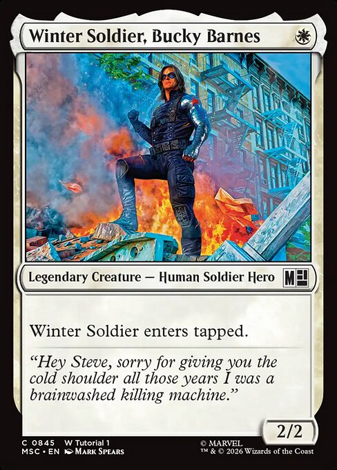 Winter Soldier, Bucky Barnes (Foil)