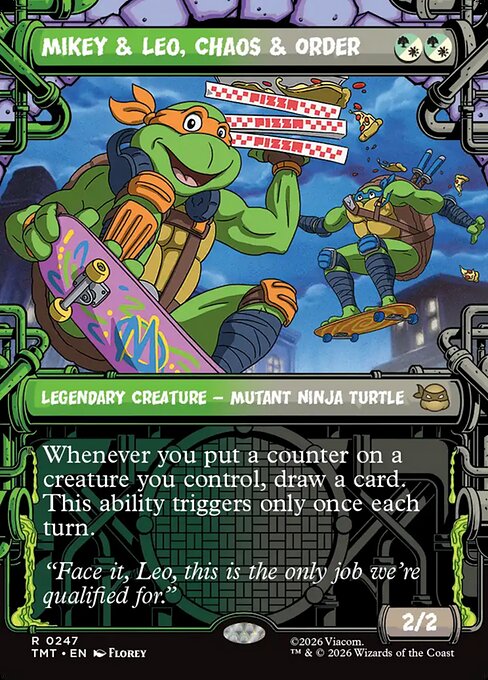 Mikey & Leo, Chaos & Order (Foil)