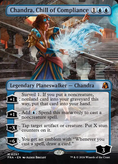 Chandra, Chill of Compliance (Foil)