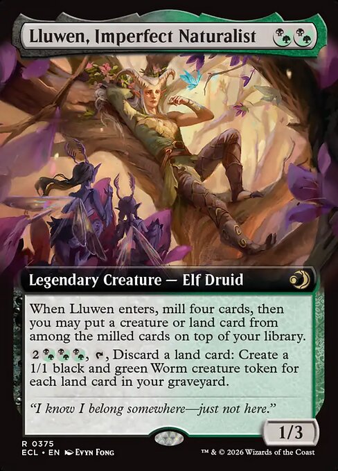 Lluwen, Imperfect Naturalist (Foil)