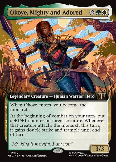 Okoye, Mighty and Adored (Foil)