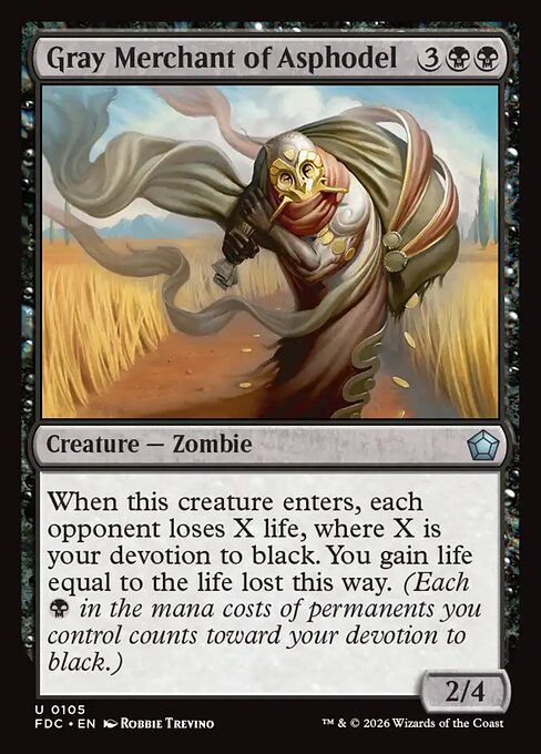 Gray Merchant of Asphodel (Foil)