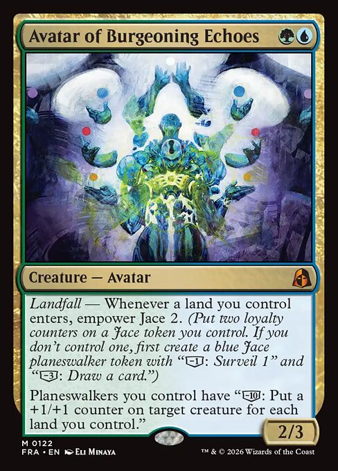 Avatar of Burgeoning Echoes (Foil)