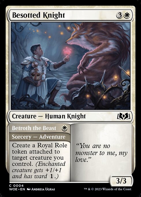 Create a Royal Role token attached to target creature you control. (Enchanted creature gets +1/+1 and has ward {1}.)