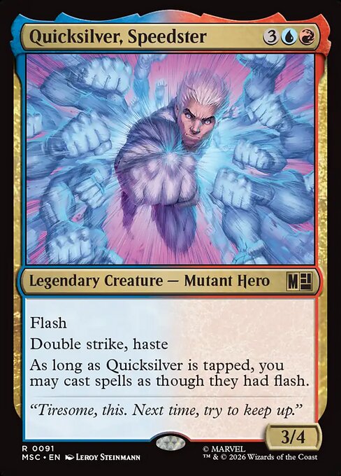 Quicksilver, Speedster (Foil)