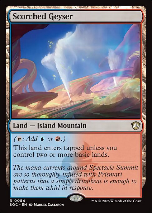 Scorched Geyser (Foil)