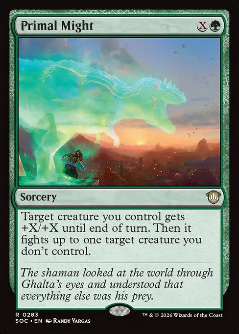 Primal Might (Foil)