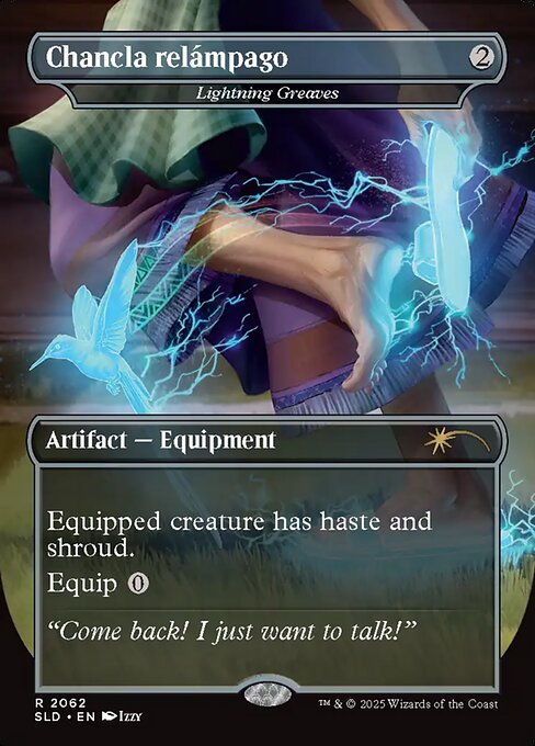Lightning Greaves (Foil)