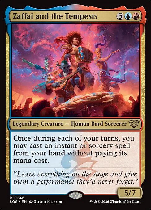 Zaffai and the Tempests (Foil)