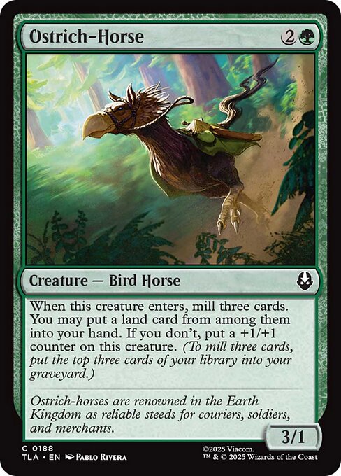 Ostrich-Horse (Foil)