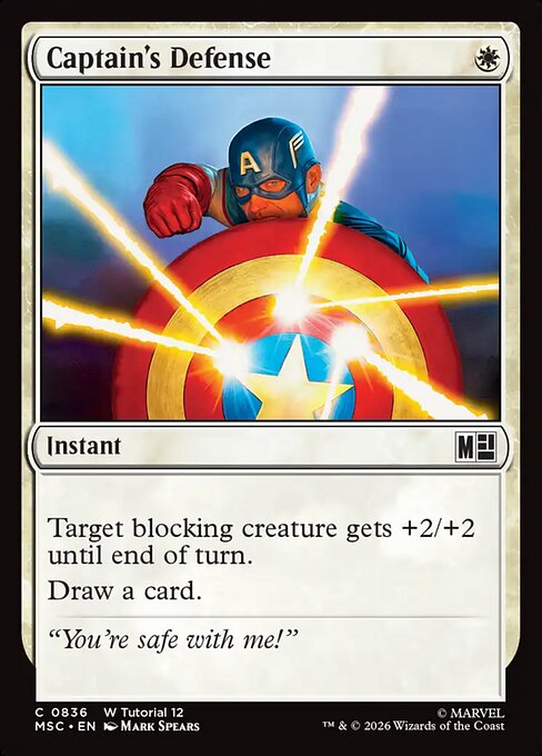 Captain's Defense (Foil)
