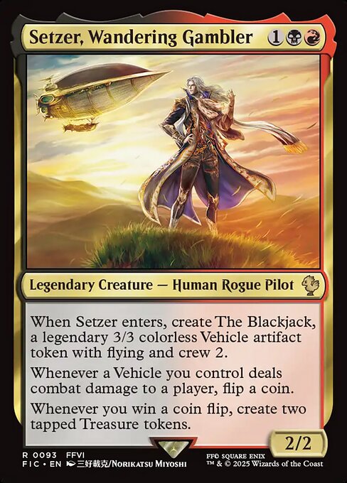 Setzer, Wandering Gambler (Foil)
