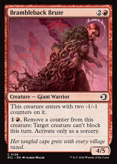 Brambleback Brute (Foil)