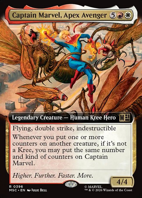 Captain Marvel, Apex Avenger (Foil)