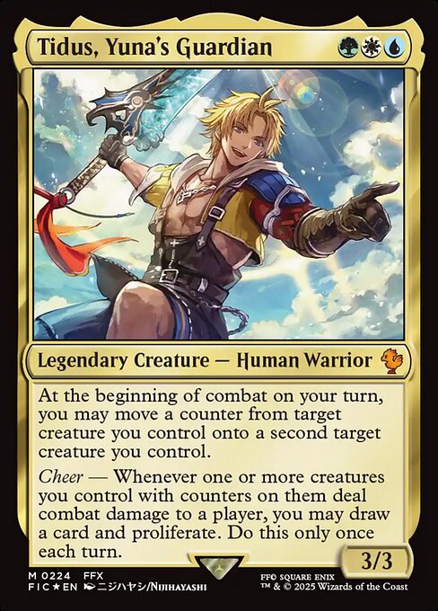 Tidus, Yuna's Guardian (Foil)