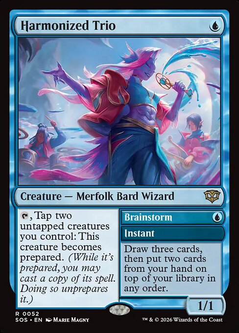 Harmonized Trio // Brainstorm (Foil)