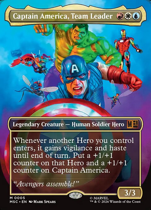Captain America, Team Leader (Foil)