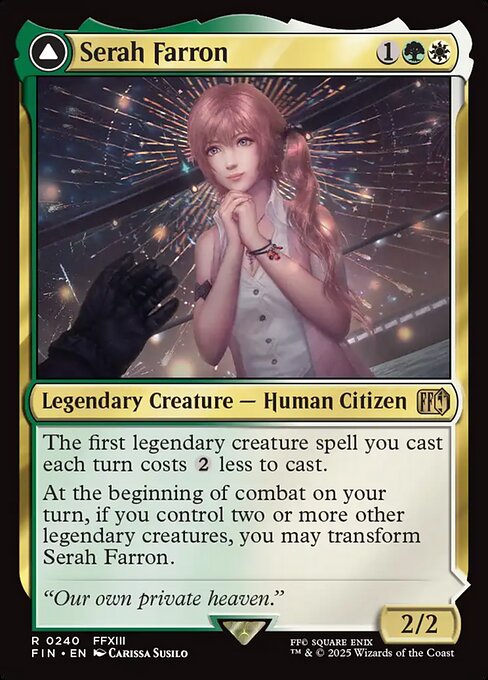 Serah Farron // Crystallized Serah (Foil)
