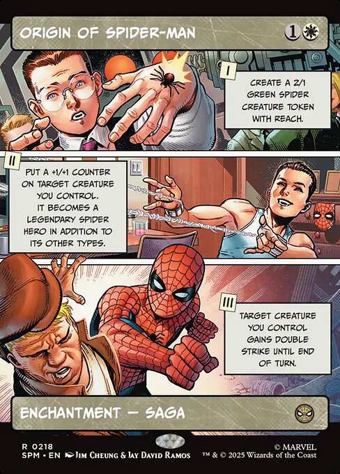 Origin of Spider-Man (Foil)