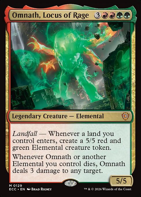 Omnath, Locus of Rage (Foil)