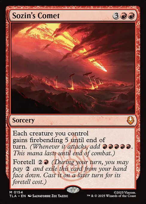 Sozin's Comet (Foil)
