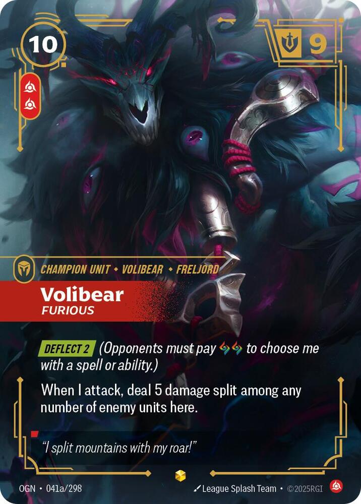 Volibear, Furious (Alternate Art) (Foil)