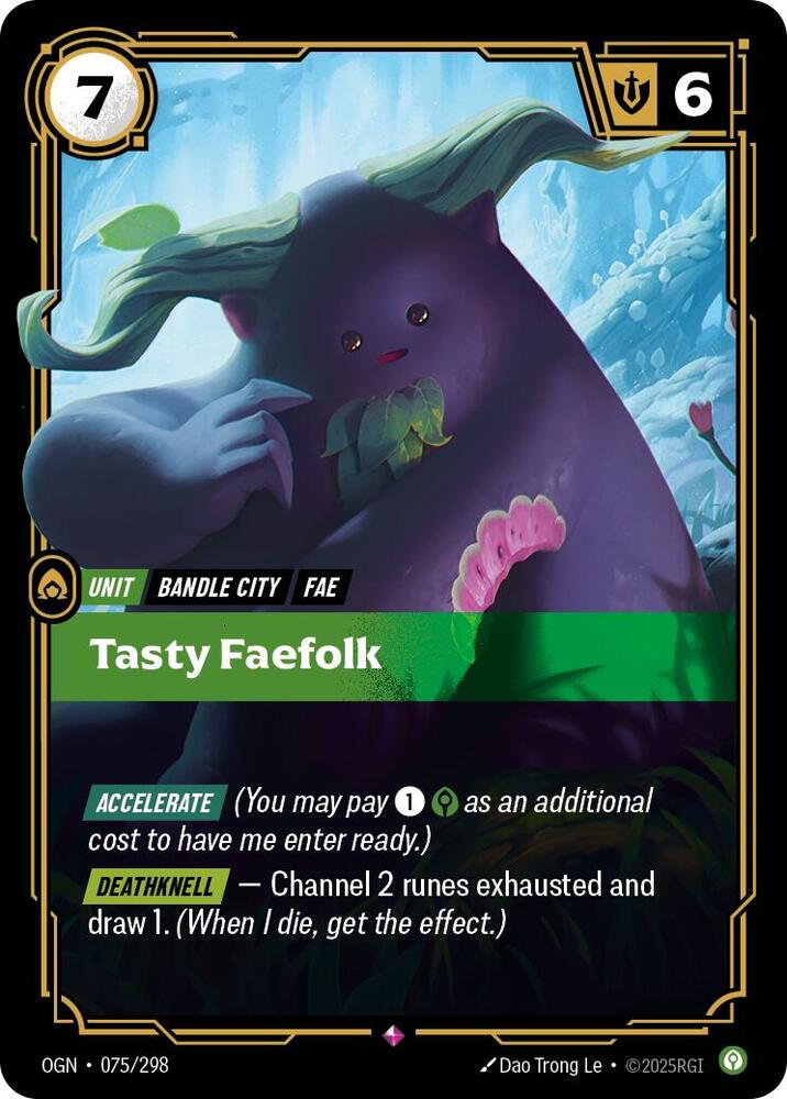 Tasty Faefolk (Foil)
