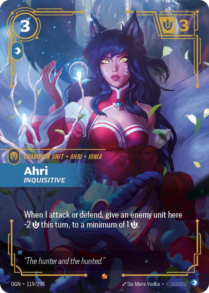 Ahri, Inquisitive (Foil)