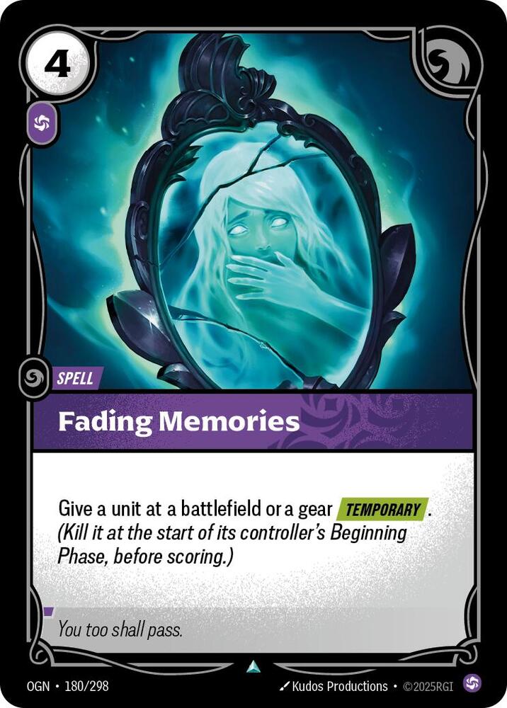 Fading Memories (Foil)