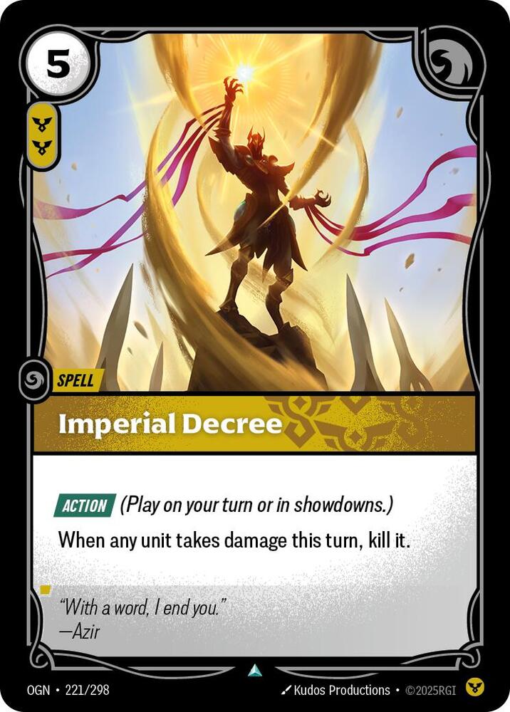 Imperial Decree (Foil)