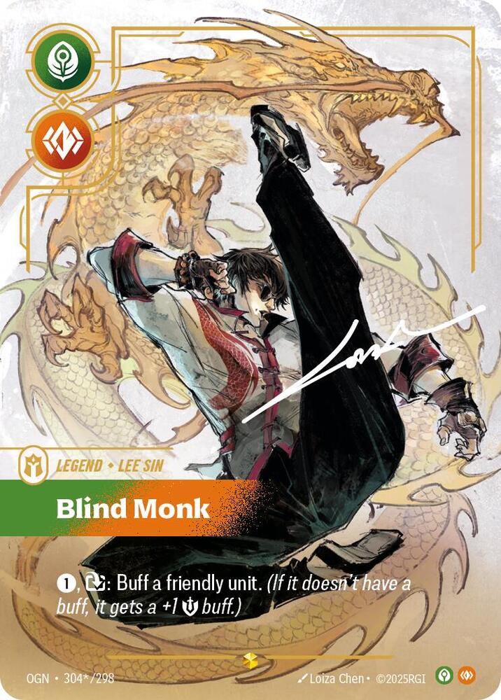 Lee Sin, Blind Monk (Signature) (Foil)