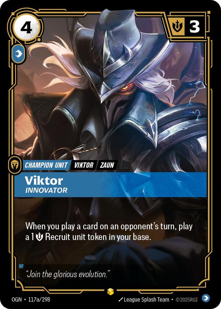 Viktor, Innovator (Alternate Art) (Foil)