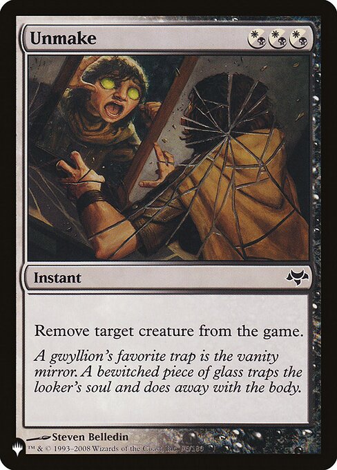 Exile target creature.