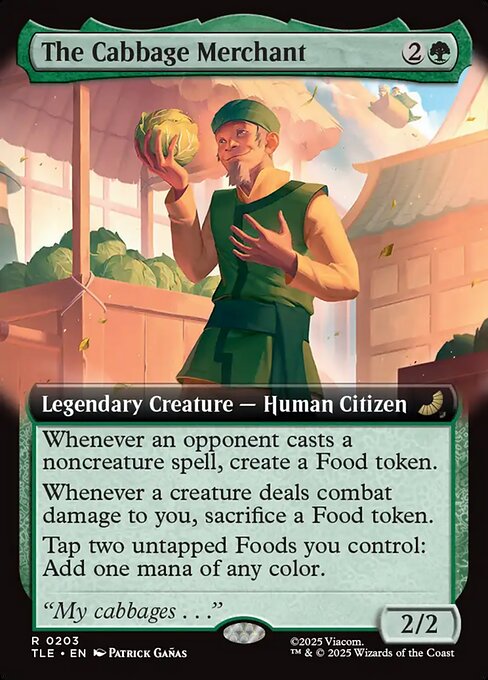 The Cabbage Merchant (Foil)