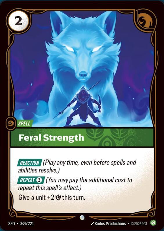 Feral Strength (Foil)