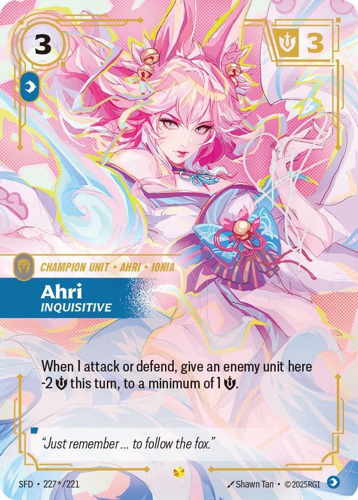 Ahri, Inquisitive (Signature) (Foil)