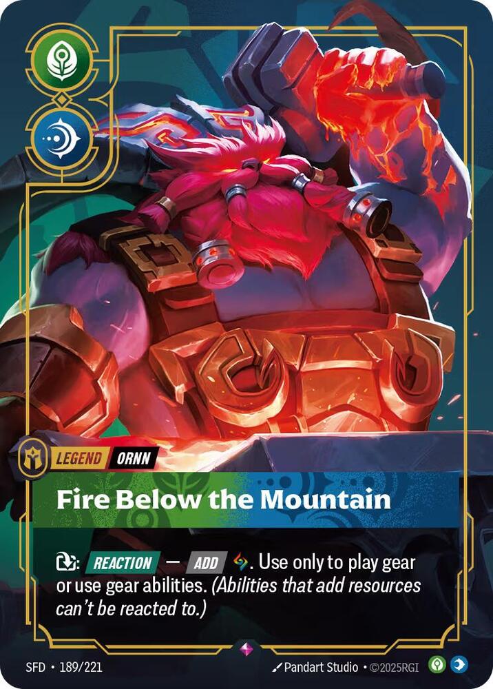 Ornn, Fire Below the Mountain (Foil)